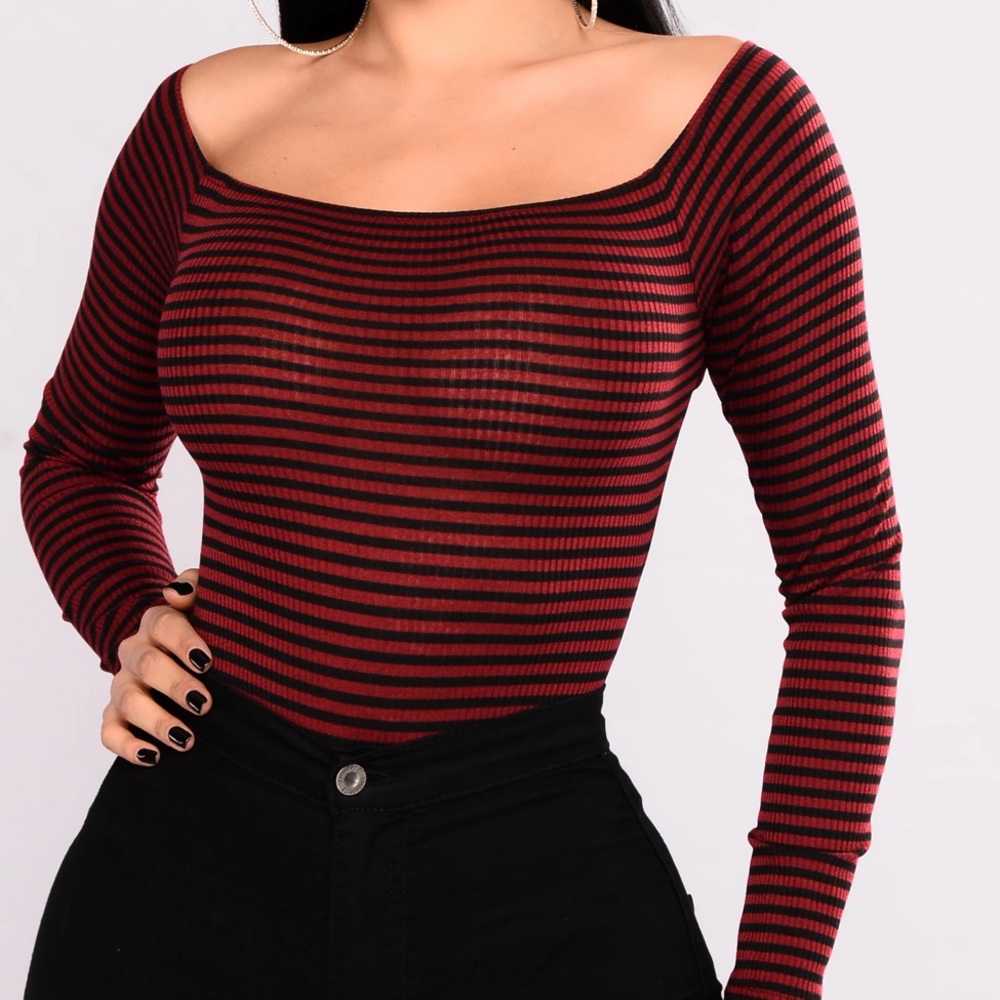 3/$15 Off shoulder bodysuit